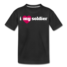 Load image into Gallery viewer, i love my soldier (Y) - black
