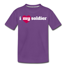 Load image into Gallery viewer, i love my soldier (Y) - purple
