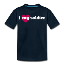 Load image into Gallery viewer, i love my soldier (Y) - deep navy
