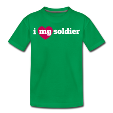 Load image into Gallery viewer, i love my soldier (Y) - kelly green
