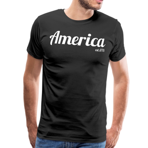 America, '76, Basic Issue T-shirt - black