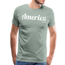 Load image into Gallery viewer, America, &#39;76, Basic Issue T-shirt - steel green
