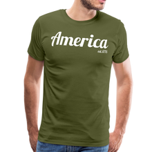 Load image into Gallery viewer, America, &#39;76, Basic Issue T-shirt - olive green
