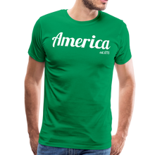 Load image into Gallery viewer, America, &#39;76, Basic Issue T-shirt - kelly green
