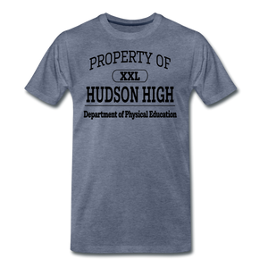 Hudson High, DPE - heather blue
