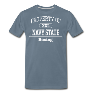 Navy State, Boxing - steel blue