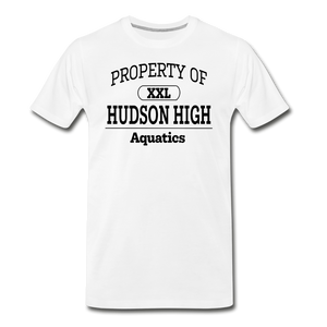 Hudson High, Aquatics - white