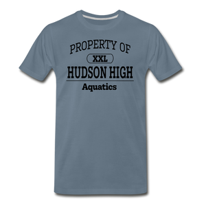 Hudson High, Aquatics - steel blue