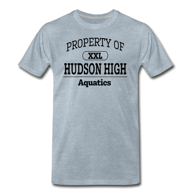 Hudson High, Aquatics - heather ice blue