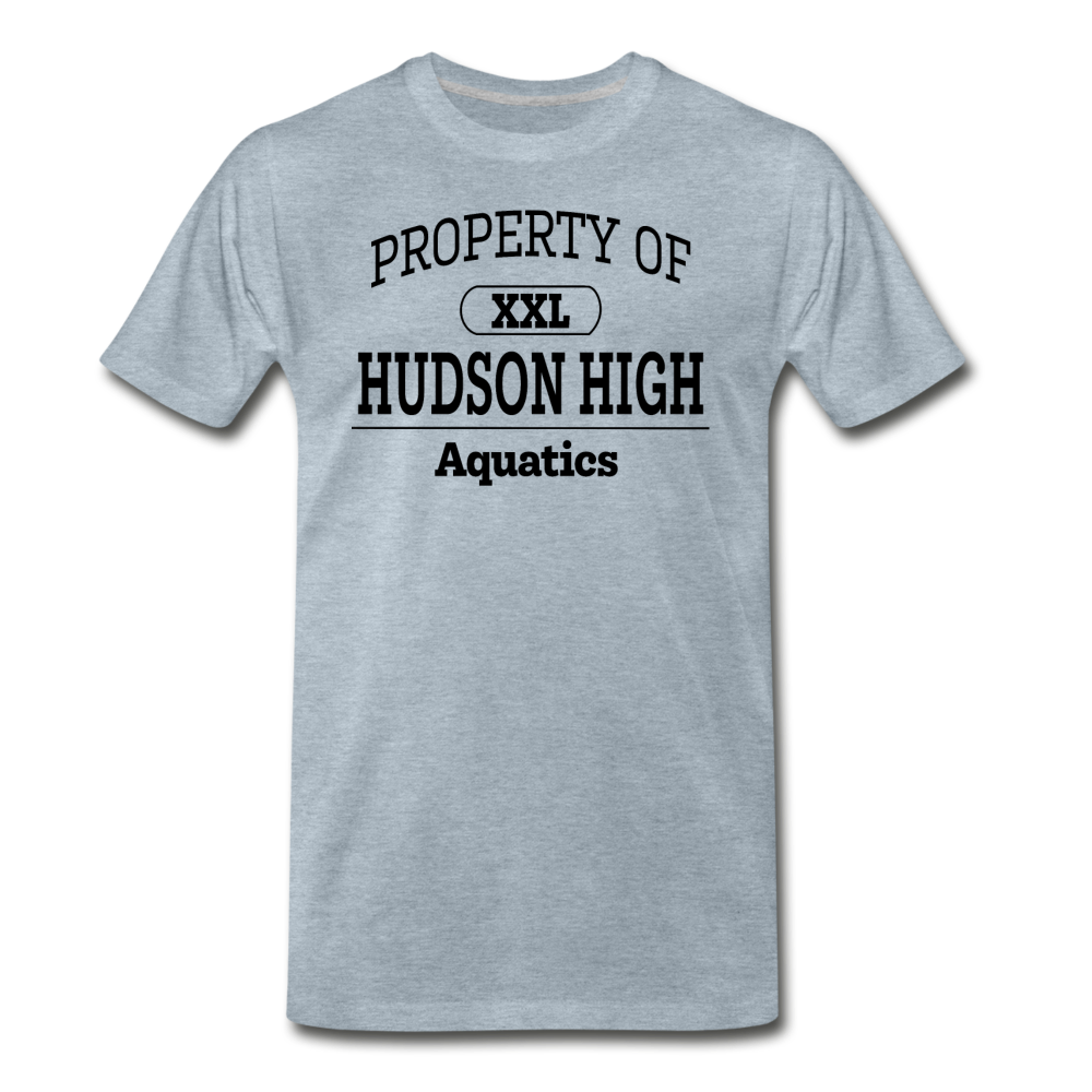 Hudson High, Aquatics - heather ice blue