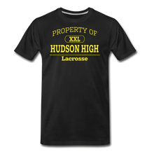 Load image into Gallery viewer, Hudson High, Lacrosse (Gold) - black
