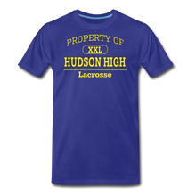 Load image into Gallery viewer, Hudson High, Lacrosse (Gold) - royal blue
