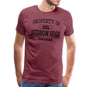Hudson High, Club Squad - heather burgundy