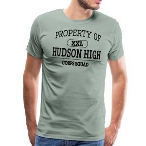 Hudson High, Corps Squad - steel green