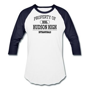Hudson High Intramurals - white/navy