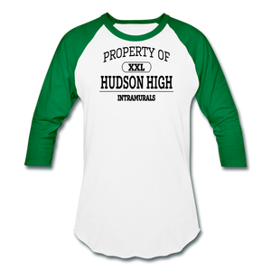 Hudson High Intramurals - white/kelly green