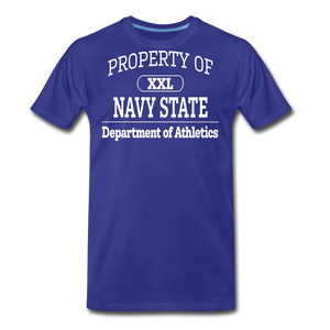 Navy State Athletics - royal blue