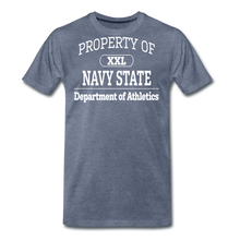 Load image into Gallery viewer, Navy State Athletics - heather blue
