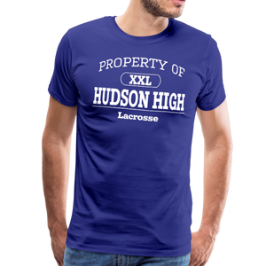Men's Premium T-Shirt (White lettering) - royal blue