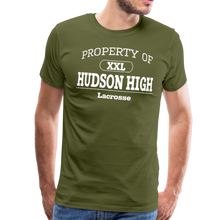 Load image into Gallery viewer, Men&#39;s Premium T-Shirt (White lettering) - olive green
