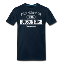 Load image into Gallery viewer, Men&#39;s Premium T-Shirt (White lettering) - deep navy
