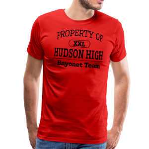 Hudson High, Bayonet Team - red
