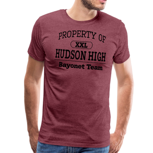 Hudson High, Bayonet Team - heather burgundy