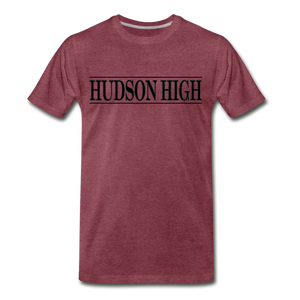 Hudson High - heather burgundy