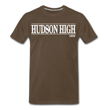 Load image into Gallery viewer, Hudson High, 1802 (White font) - noble brown
