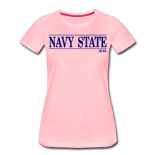 Load image into Gallery viewer, Navy State 1845 (W), (Navy Font) - pink
