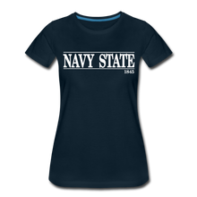 Load image into Gallery viewer, Navy State, 1845 (W) (White Font) - deep navy
