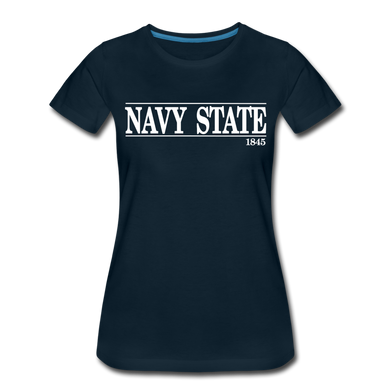 Navy State, 1845 (W) (White Font) - deep navy