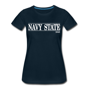 Navy State, 1845 (W) (White Font) - deep navy