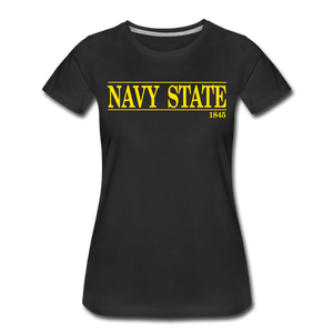 Navy State, 1845 (W), (Gold Font) - black