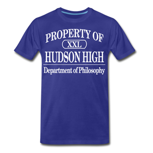 Hudson High, Dept of Philosphy - royal blue