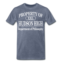 Load image into Gallery viewer, Hudson High, Dept of Philosphy - heather blue
