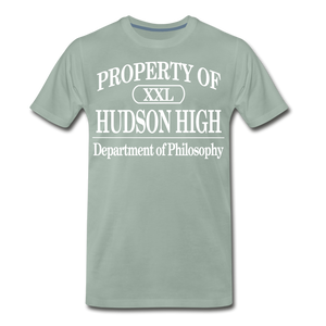 Hudson High, Dept of Philosphy - steel green