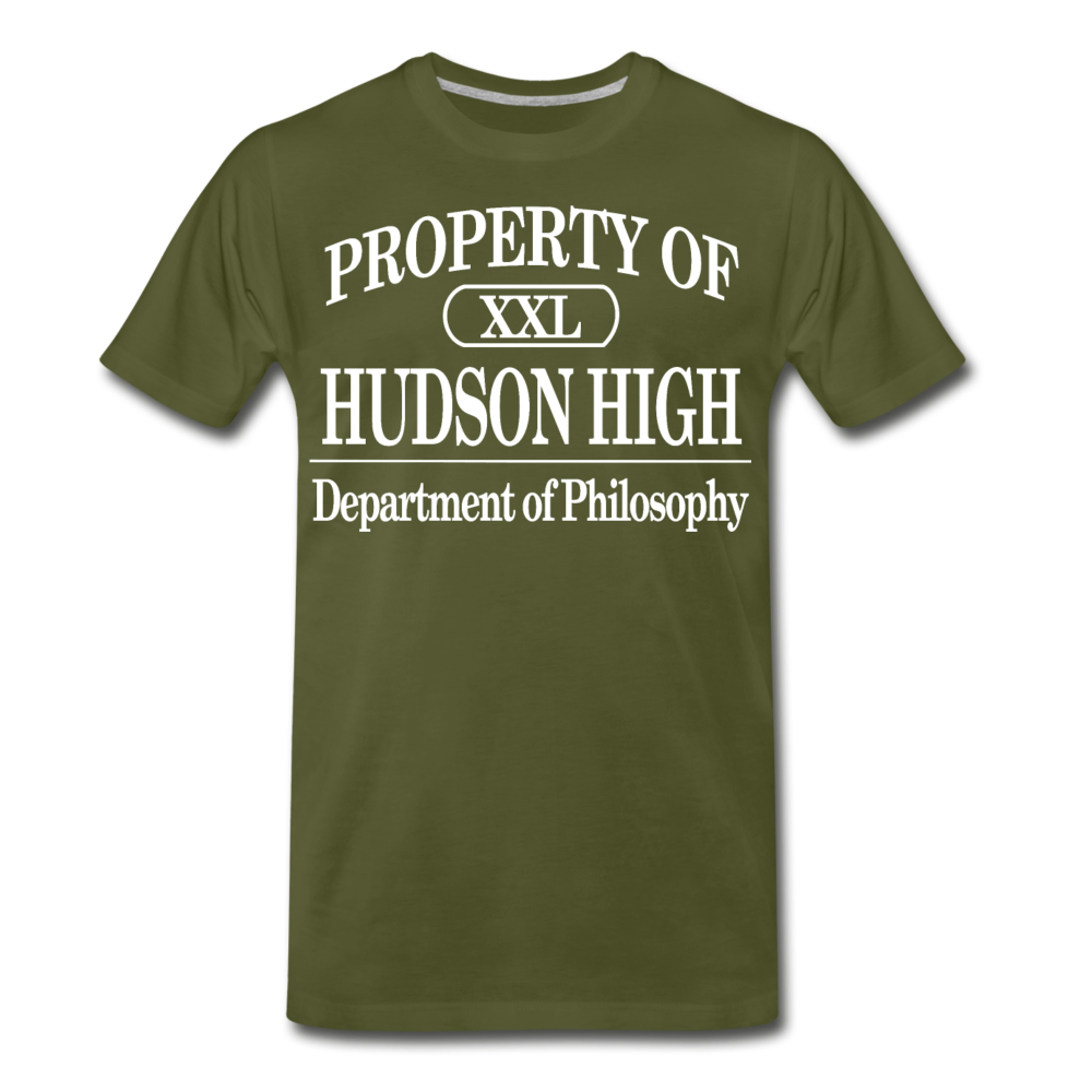 Hudson High, Dept of Philosphy - olive green