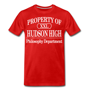 Hudson High, Philosophy Dept. - red