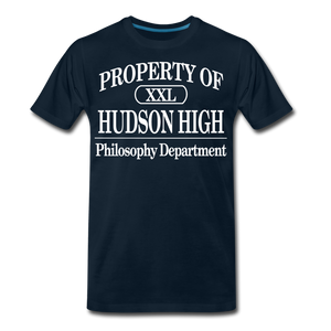 Hudson High, Philosophy Dept. - deep navy