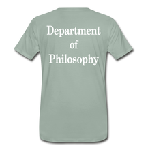 Load image into Gallery viewer, Hudson High, Dept of Philosophy back - steel green

