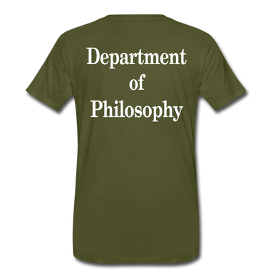 Hudson High, Dept of Philosophy back - olive green