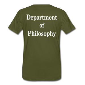 Hudson High, Dept of Philosophy back - olive green