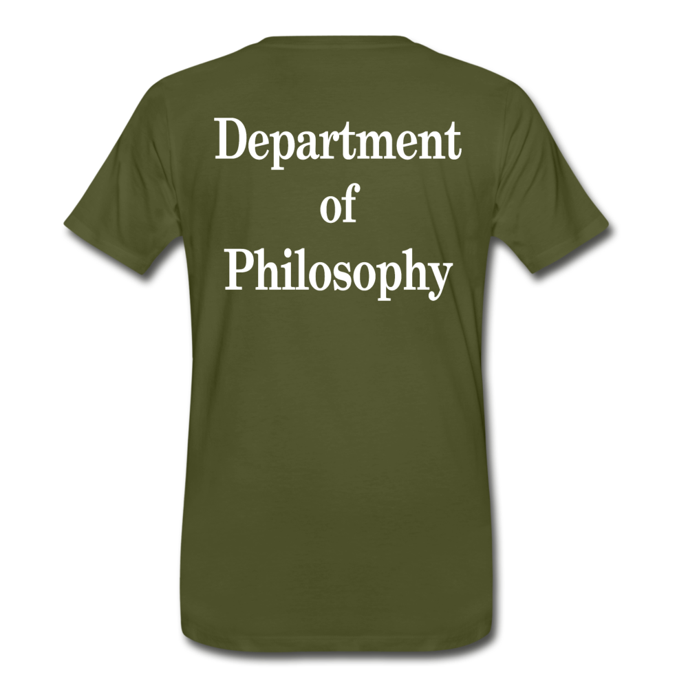 Hudson High, Dept of Philosophy back - olive green