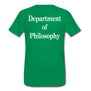 Hudson High, Dept of Philosophy back - kelly green