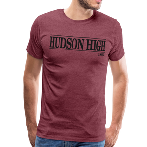 Hudson High, 1802 - heather burgundy