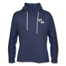 Load image into Gallery viewer, Kitup World Terry Hoodie - heather navy
