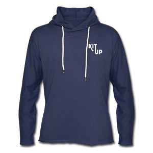 Kitup World Terry Hoodie - heather navy