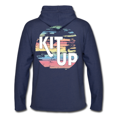 Kitup World Terry Hoodie - heather navy