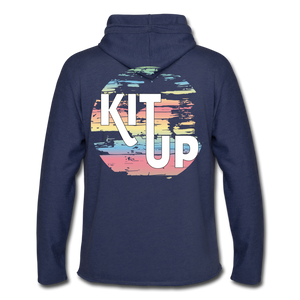 Kitup World Terry Hoodie - heather navy